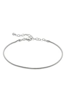 Monica Vinader Thin Snake Chain Bracelet in Sterling Silver at Nordstrom