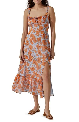 ASTR the Label Floral Midi Dress at Nordstrom,