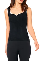 halogen(r) Piped Sweetheart Neck Sweater Tank Top at Nordstrom,