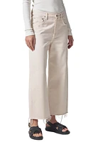 Citizens of Humanity Ayla Raw Hem High Waist Baggy Crop Wide Leg Jeans at Nordstrom,