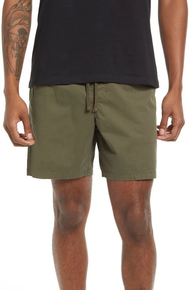 Vans Men's Range Relaxed Stretch Cotton Shorts in Grape Leaf at Nordstrom, Size Small