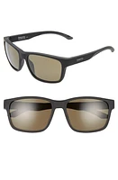 Smith Basecamp 58mm ChromaPop Polarized Sunglasses in Matte Black at Nordstrom