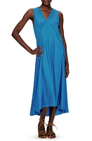 Diane von Furstenberg Helene Midi Dress Vivid Blue at Nordstrom,