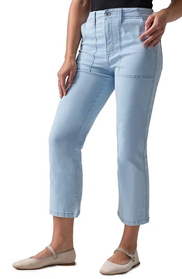 Sanctuary Vacation Crop Pants Ultra Pale at Nordstrom,