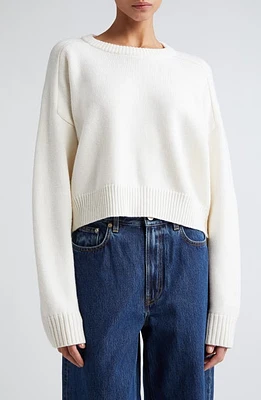 Loulou Studio Bruzzi Oversize Wool & Cashmere Sweater at Nordstrom,