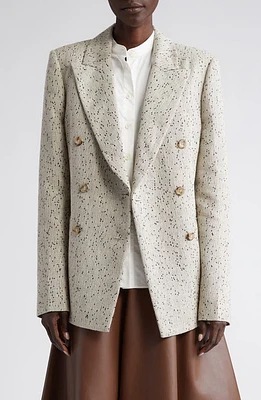 Altuzarra Hatton Belted Blazer Sparrow at Nordstrom, Us