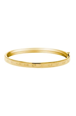 Mignonette 'Alpha Baby' Gold Bracelet at Nordstrom