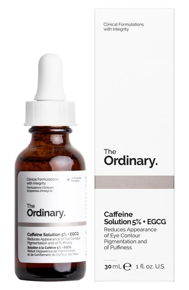 The Ordinary Caffeine Solution 5% + EGCG Depuffing Eye Serum at Nordstrom