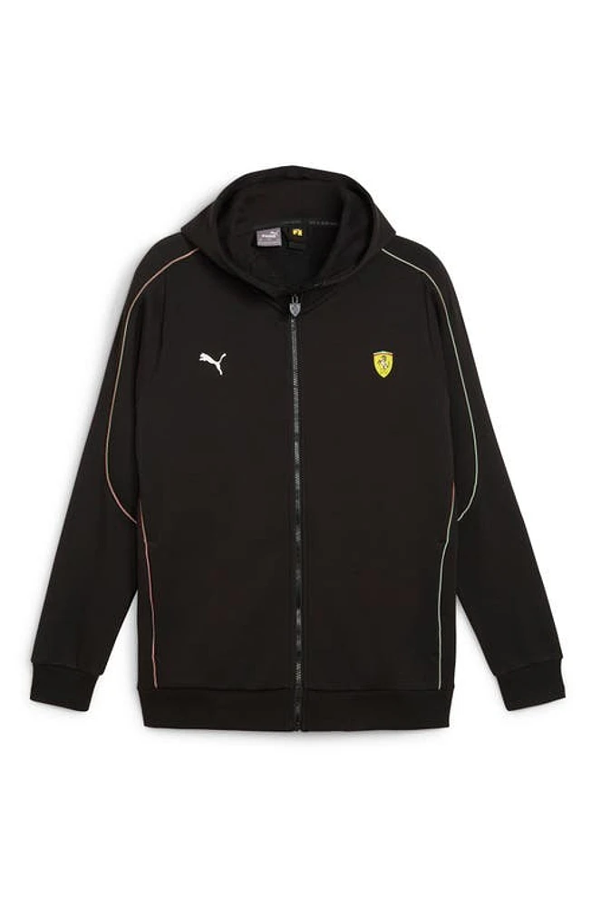 Puma x Ferrari Race Full Zip Hoodie Black at Nordstrom,