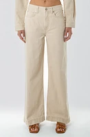 ÉTICA Devon High Waist Wide Leg Jeans Canyon Sand at Nordstrom,