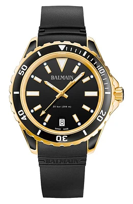 BALMAIN WATCHES Ophrys Dive Rubber Strap Watch