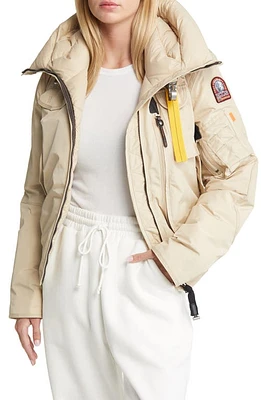 Parajumpers Women's Gobi Base Bomber Down Jacket Tapioca at Nordstrom,