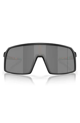 Oakley Sutro 60mm Prizm Rectangular Shield Sunglasses in Black Grey at Nordstrom