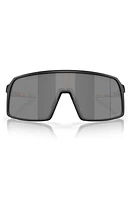 Oakley Sutro 60mm Prizm Rectangular Shield Sunglasses in Black Grey at Nordstrom