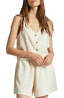 Brixton Polanco Button-Up Tank White Smoke at Nordstrom,