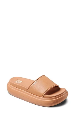 Reef Bondi Platform Slide Sandal in Natural at Nordstrom, Size 7