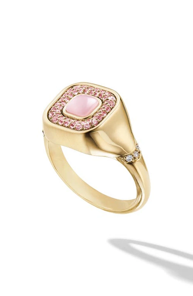 Cast The Signet Flip Ring - Rendezvous in Pink/gold at Nordstrom