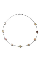 Ippolita Rock Candy Station Necklace in Silver at Nordstrom, Size 18