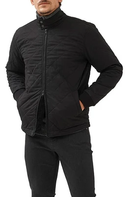 Rodd & Gunn Burnham Quilted Stretch Twill Jacket in Eclipse at Nordstrom, Size Medium