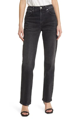 Citizens of Humanity Zurie High Waist Straight Leg Jeans Stormy at Nordstrom,