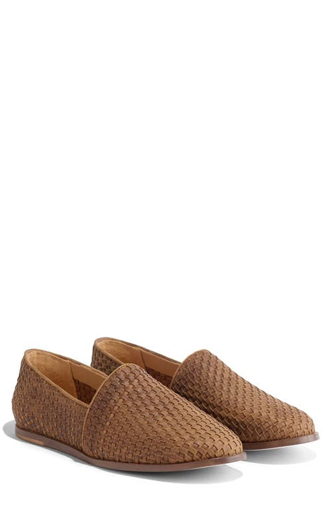 Nisolo Alejandro Woven Loafer in Tobacco at Nordstrom, Size 9.5