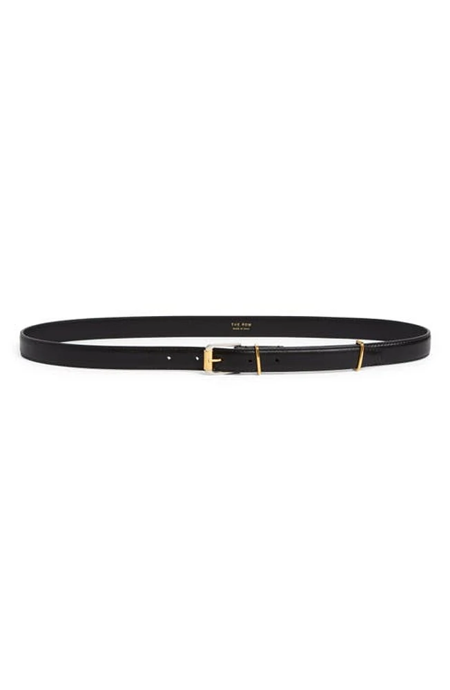 The Row Two-Tone Buckle Leather Belt at Nordstrom,