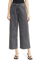 HIDDEN Jeans Logan High Waist Ankle Wide Leg Dad Light Grey at Nordstrom,