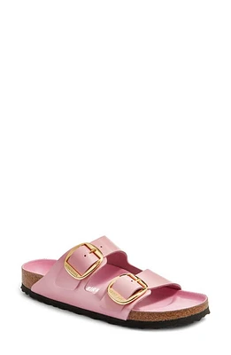 Birkenstock Arizona Big Buckle Slide Sandal Fondant Pink at Nordstrom,