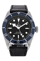 Watchfinder & Co. Tudor Preowned 2022 Black Bay Leather Strap Watch, 39mm at Nordstrom