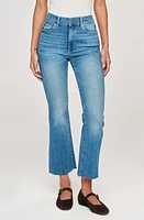 DL1961 Bridget Instasculpt High Waist Raw Hem Ankle Bootcut Jeans Island Park Performance at Nordstrom,