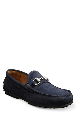 Allen Edmonds Sebastian Bit Loafer Navy Suede at Nordstrom,