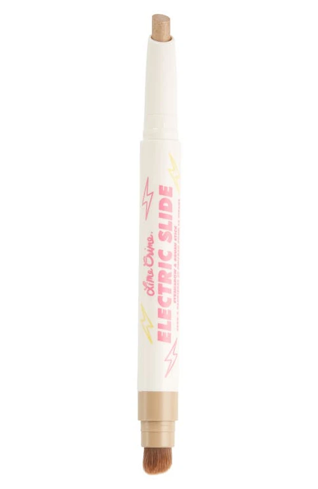 Lime Crime Electric Slide Eyeshadow & Smudge Stick in Beige Xo at Nordstrom