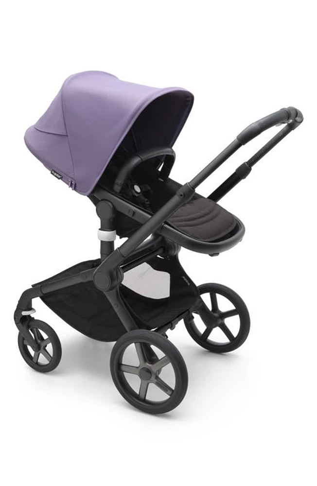 Bugaboo Fox 5 Complete Stroller in Black-Astro Purple at Nordstrom