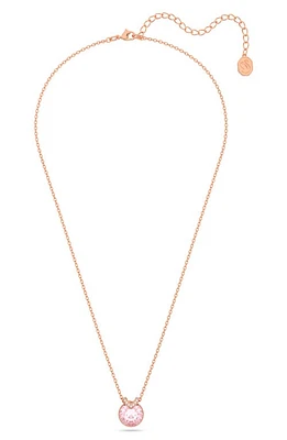 Swarovski Bella Crystal Pendant Necklace in Pink at Nordstrom