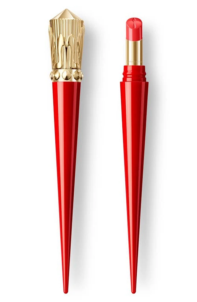 Christian Louboutin Rouge Stiletto Glossy Shine Lipstick in Candy Moody at Nordstrom