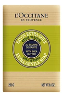 L'Occitane Shea Verbena Extra-Gentle Soap in Green at Nordstrom