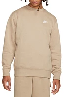 Nike Men's Club Crewneck Sweatshirt at Nordstrom,