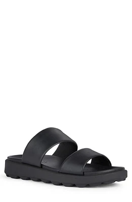 Geox Spherica EC6 Sandal Black at Nordstrom,