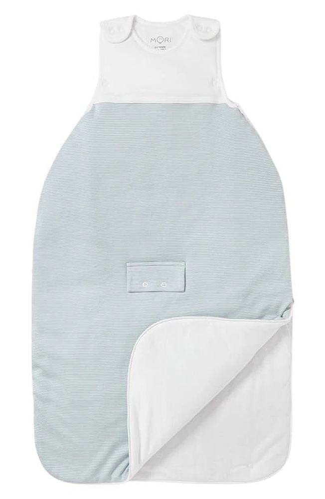 MORI Kids' Clever Wearable Blanket in Blue Stripe at Nordstrom, Size 0-2 Y