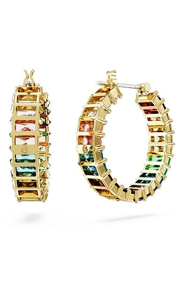 Swarovski Matrix Pride Hoop Earrings in Multicolored at Nordstrom