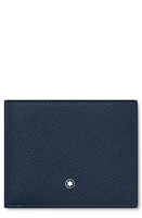 Montblanc Sartorial Leather Wallet in Ink Blue at Nordstrom