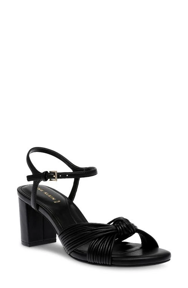 Anne Klein Renatta Block Heel Sandal Smooth at Nordstrom,