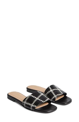 LK Bennett Hema Slide Sandal Black at Nordstrom,