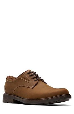 Clarks(r) Derby Sneaker Beeswax Leather at Nordstrom,