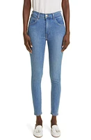 St. John Collection Newport Stretch Denim Skinny Jeans Indigo at Nordstrom,