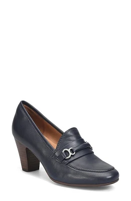 Söfft Leona Bit Loafer Pump Sky Navy at Nordstrom,