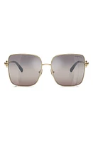 Tiffany & Co. 58mm Gradient Square Sunglasses in Pale Gold at Nordstrom