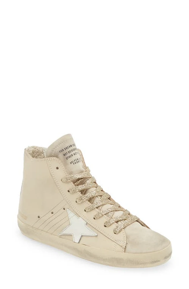 Golden Goose Francy High Top Sneaker Buttercream at Nordstrom,