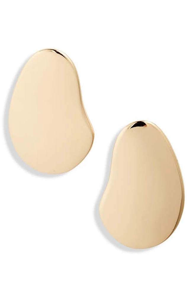 Nordstrom Molten Orb Stud Earrings in Gold at Nordstrom