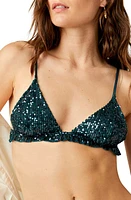 Free People Gold Rush Sequin Bralette Combo at Nordstrom,